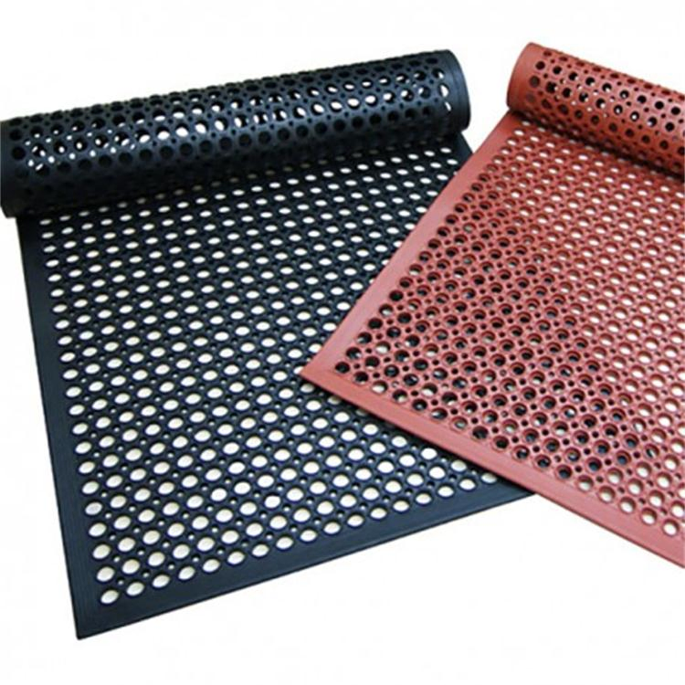 Rubber Hole Ring Mat, Door Mats, Stable Rubber Mat