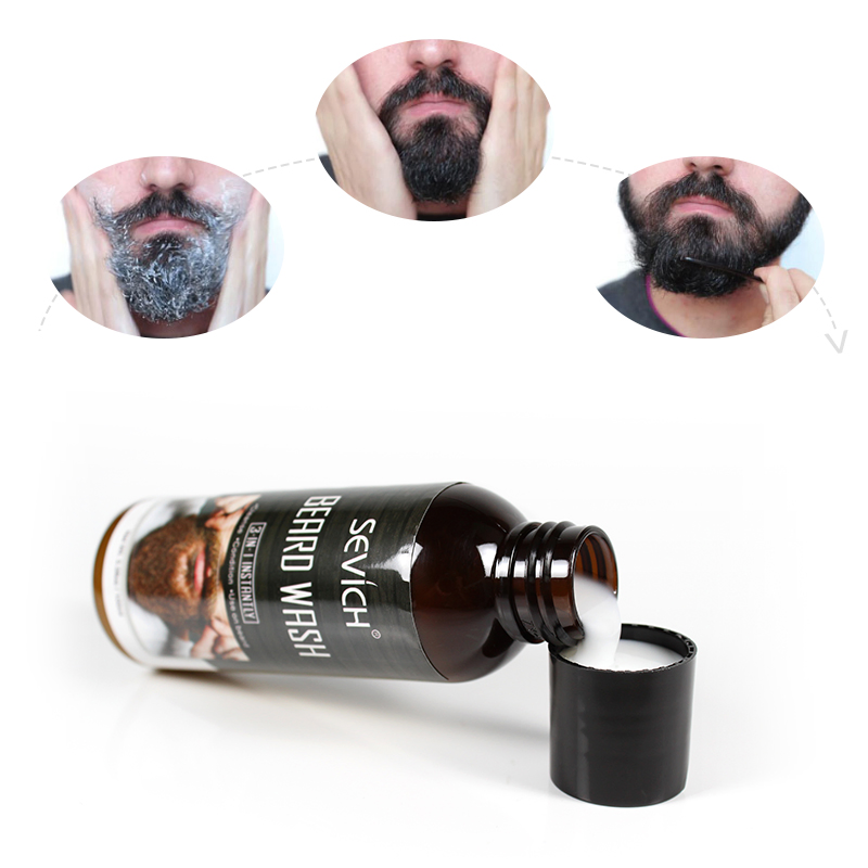 Organic Men Beard Wash Shampoo Private Label