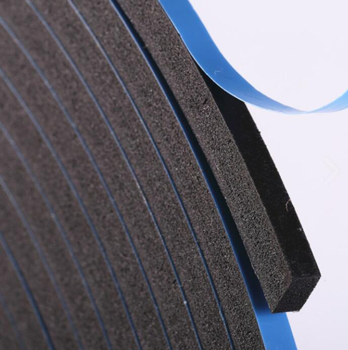 High Density PVC Foam EVA Glazing Tape PE Anti-Collision Sealing Waterproof Damping Strip