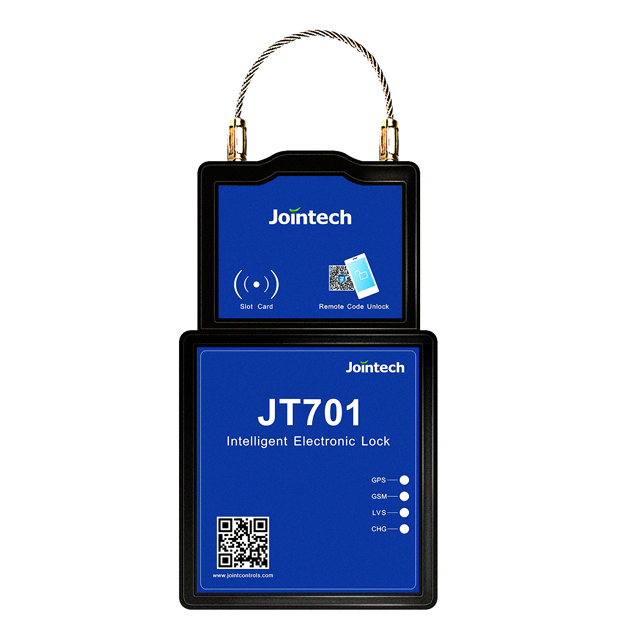 Jointech Jt701 GPS Tracker Lock Smart Tracking Padlock for Container Transportation Cargo Security Lock