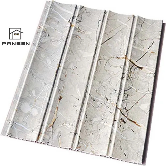 3D Wood Ceiling Design Wave PVC Roof Wall Panel for Ceiling