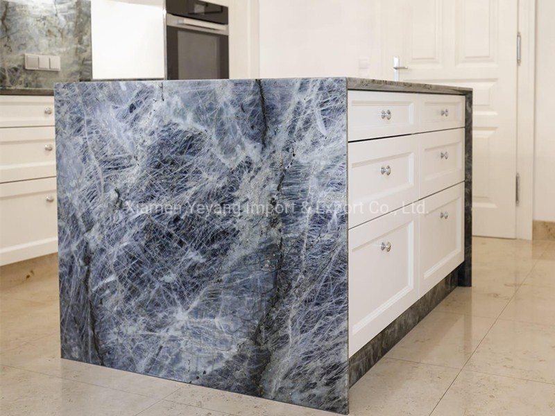 Grey Marble Stone/Tiles/Slab/Countertop for Kitchen Countertop/Bathroom/Vanity/Worktop/Table Top