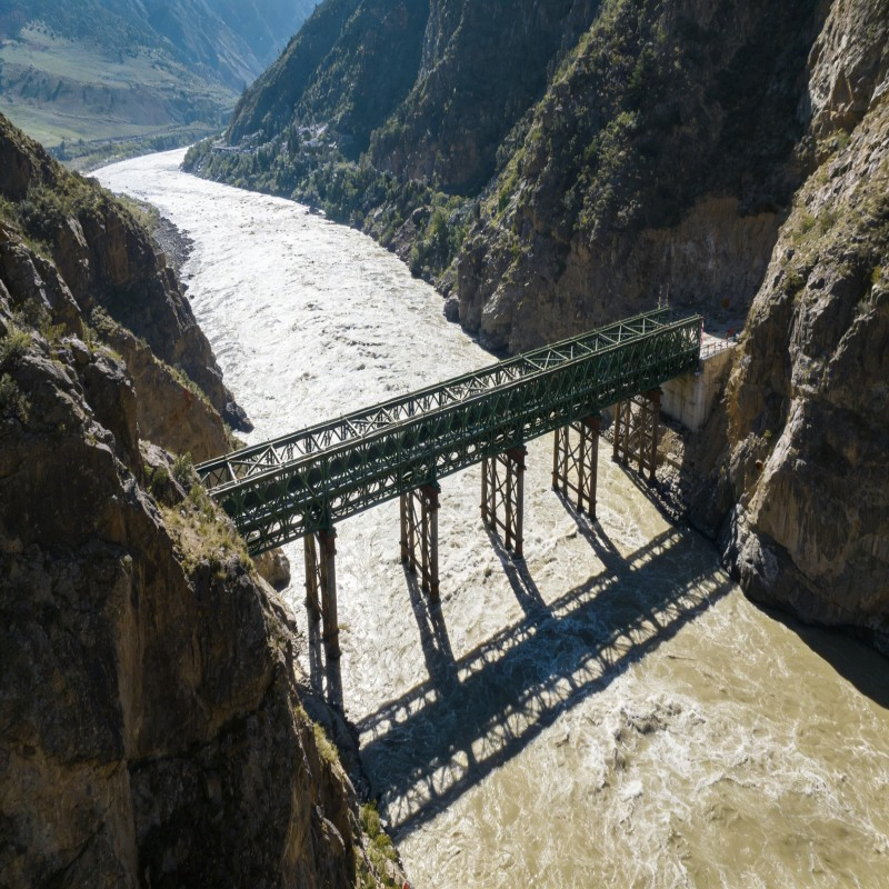 Modular Rapid-Assembly Anti-Rust Multi-Span Heavy-Duty Steel Bailey Bridge