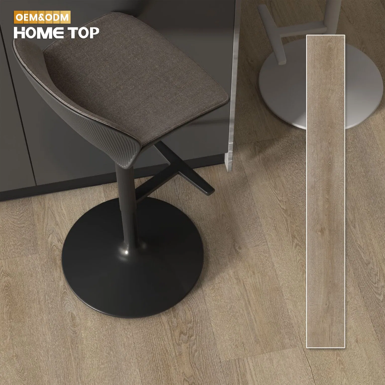 Водостойкий SPC ламинат Unilin Click, деревянный декор