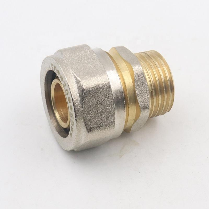 Ninety Degrees Elbow Brass Female Pex Aluminum Pex Fitting Brass Compression Fittng