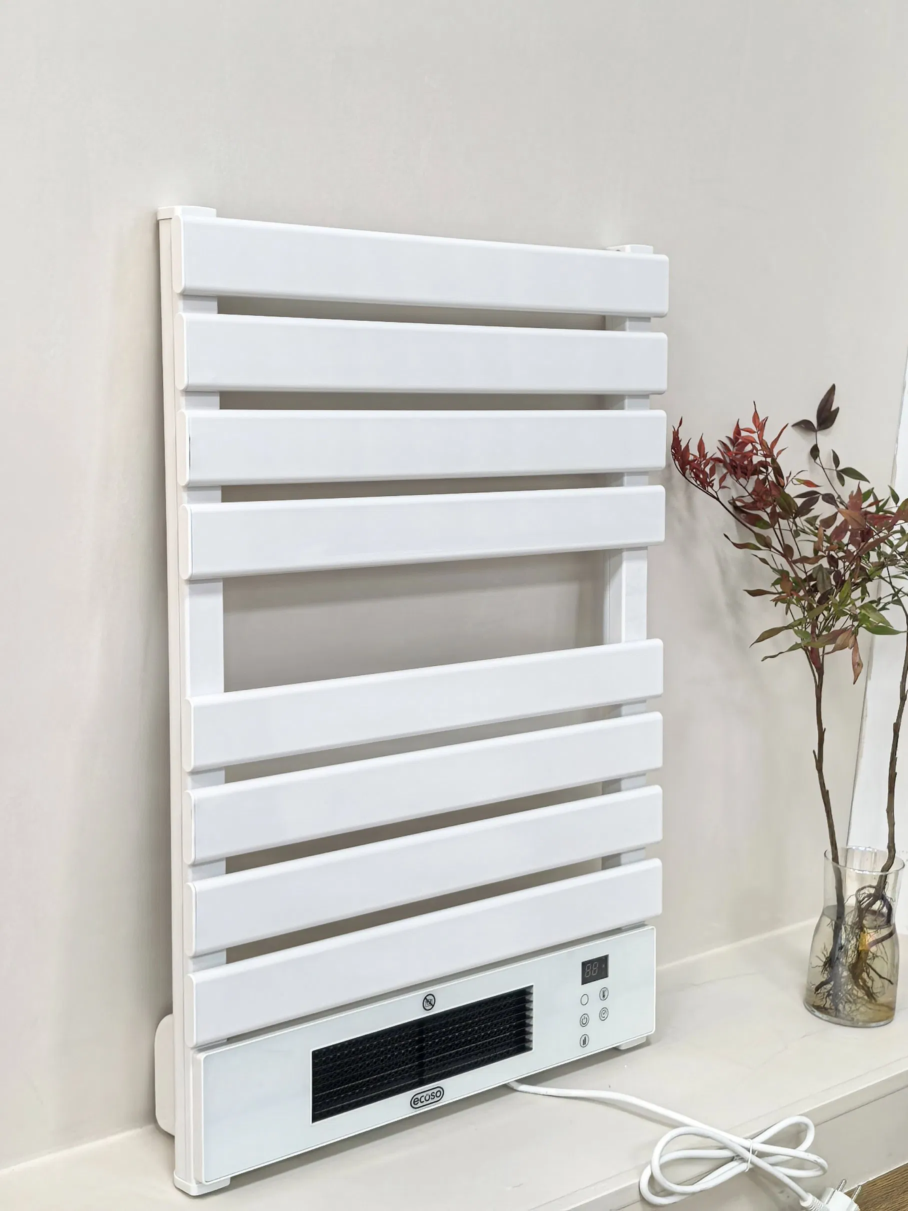 Eco-Hope Dry-Type Central Heating Electric Aluminum Radiator for Home Heated Towel Rack