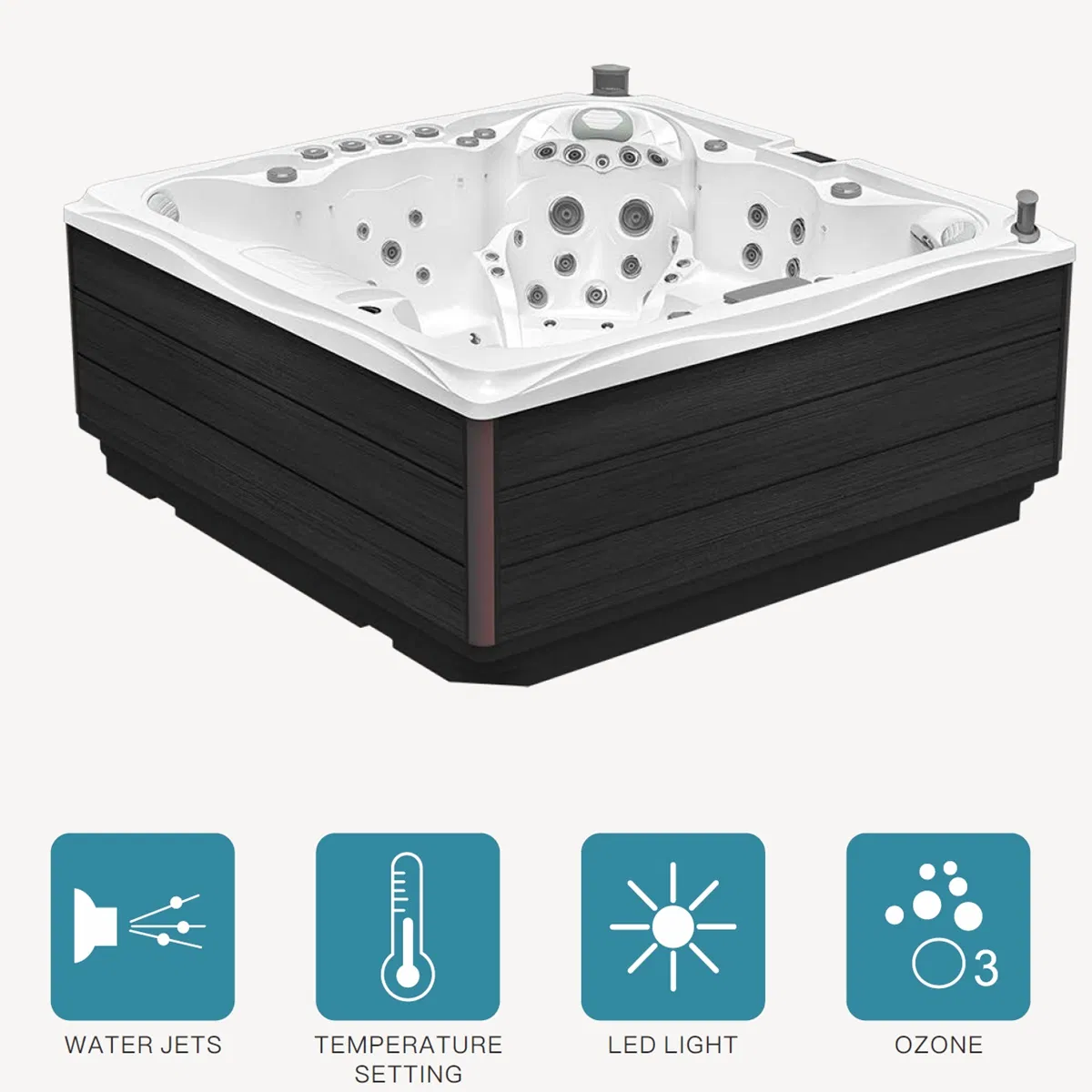 Гидромассажная ванна SPA Jacuzzi Idaho на 4 персоны