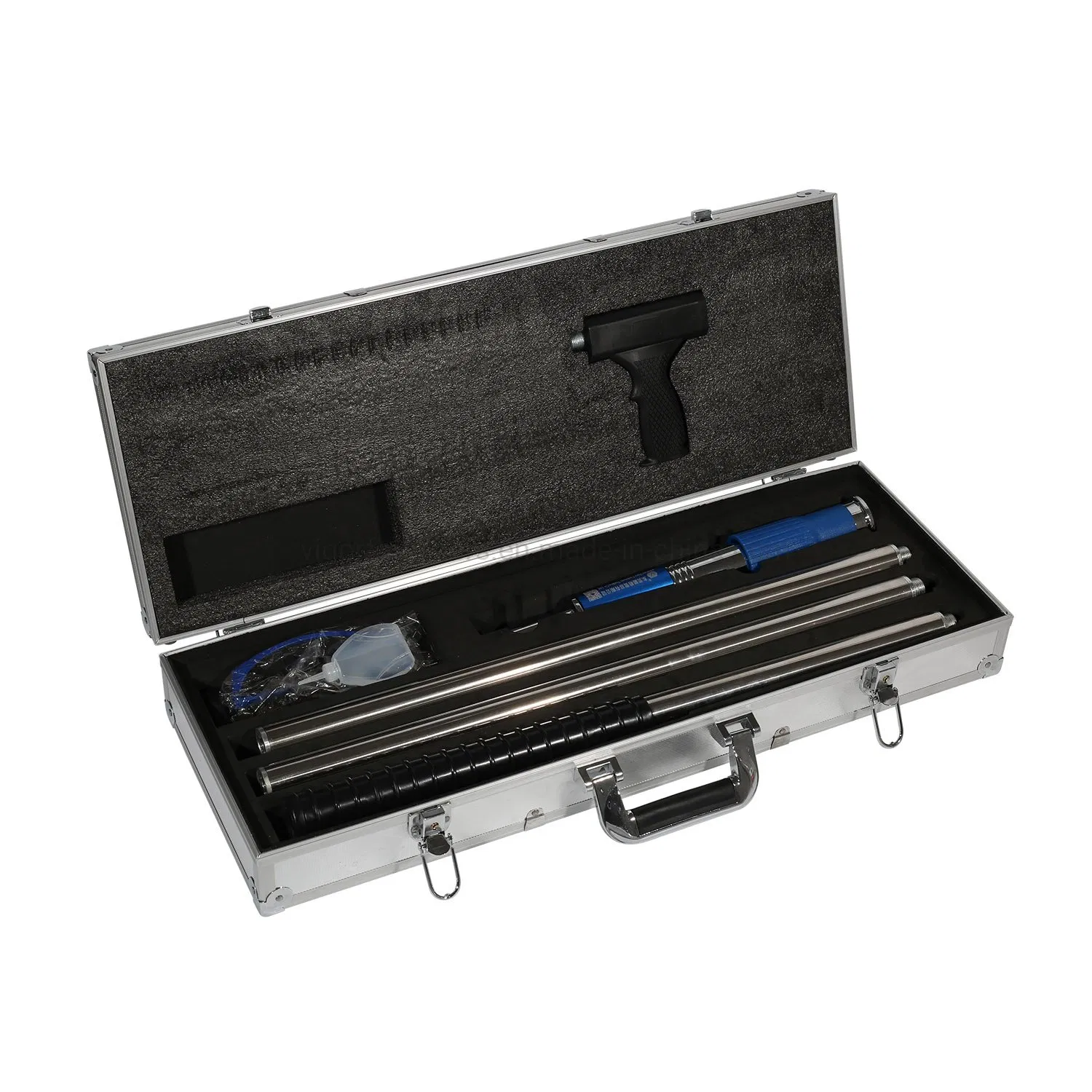 Dust Free and Low Noise Environment-Friendly Ceiling Shooting Tool for Artifact Construction