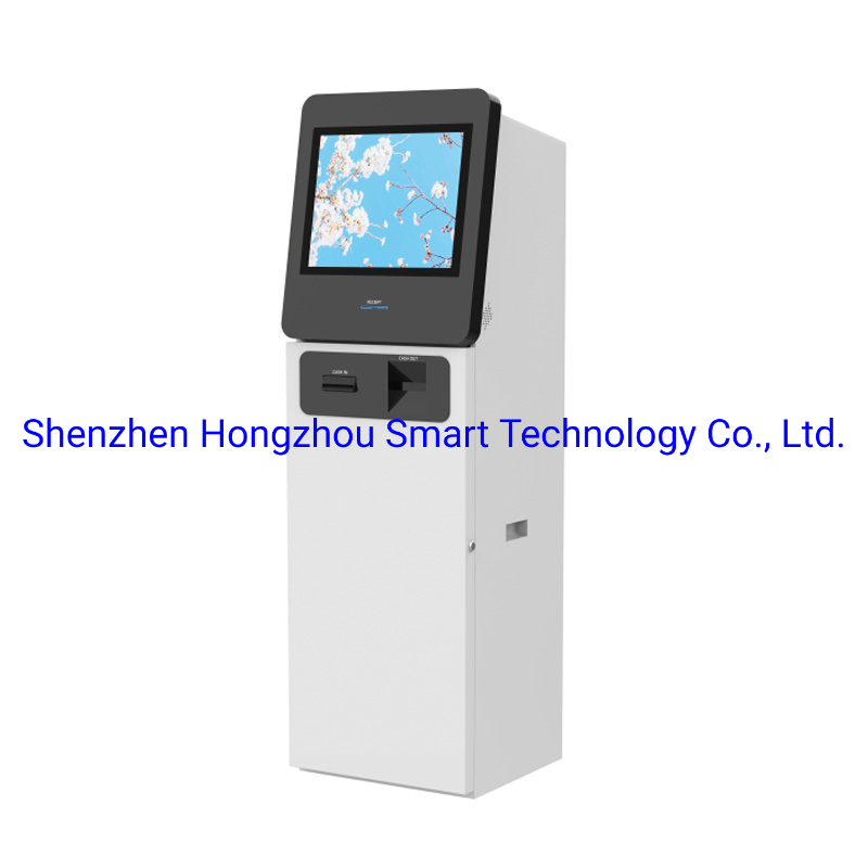 Latest Technology Bank ATM Kiosk Touch Screen Self Service Digital Interactive Kiosk Queuing Machine
