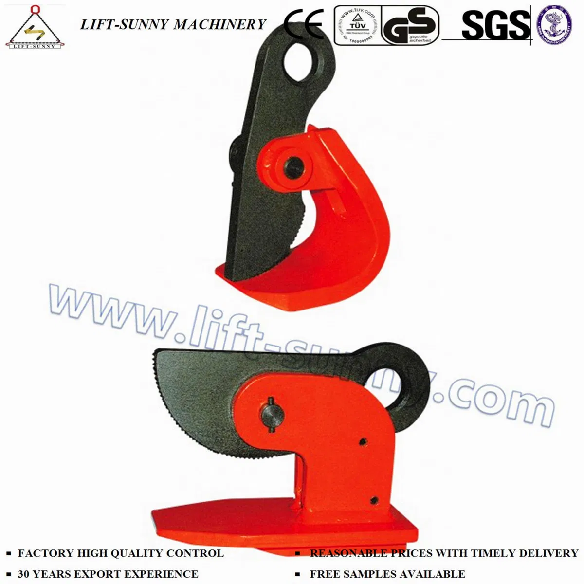 Steel Plate Clamps Hpc Horizontal Lifting Plate Clamps