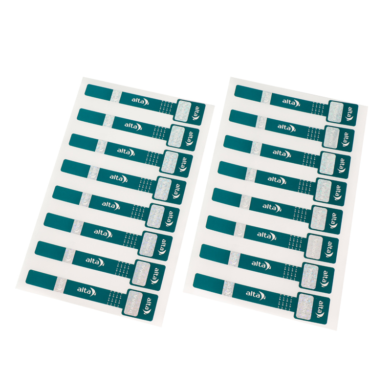 Strong Adhesive Custom Packaging Seal Labels with Clear Brand Printing