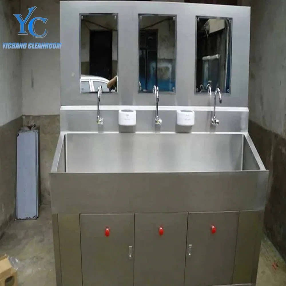 Stainless Steel Wash Sink Designed for Hospital Use