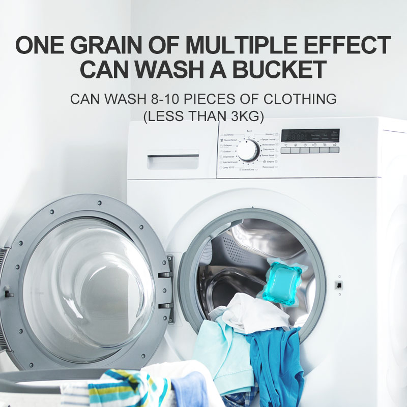 Professional OEM/ODM (ISO22716 Production Qualification) 8g/10g/12g Concentrated DETERGENT PODS / LAUNDRY PODS for Cloth Washing