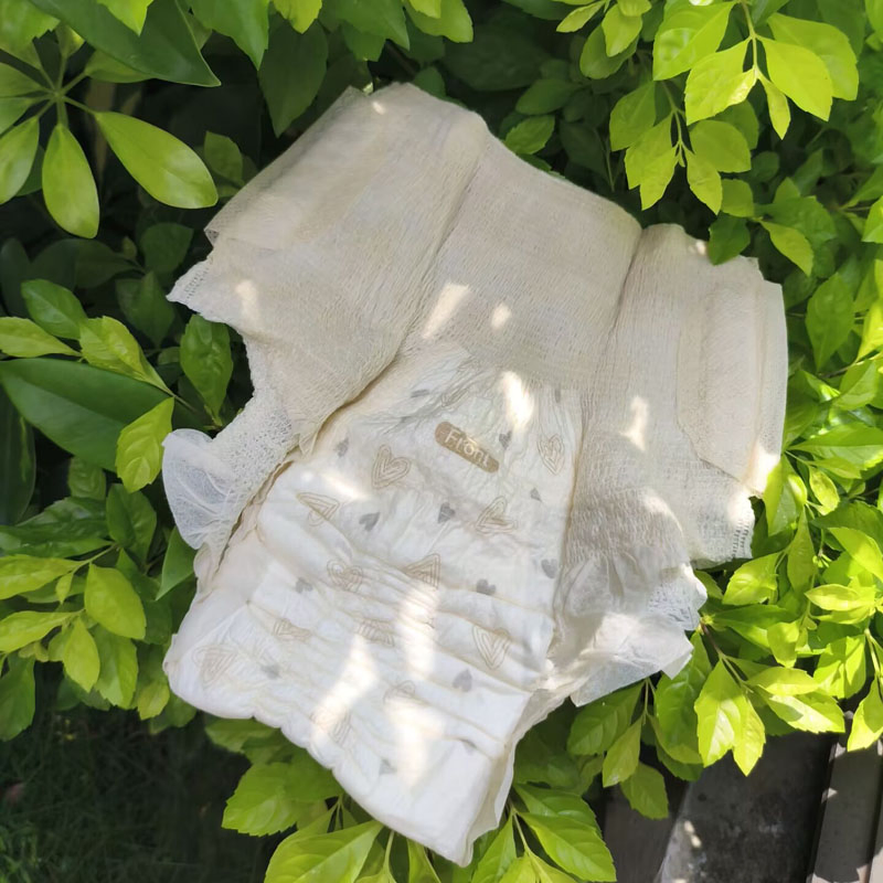 Soft Cotton Overnight Menstrual Pants for Heavy Flow