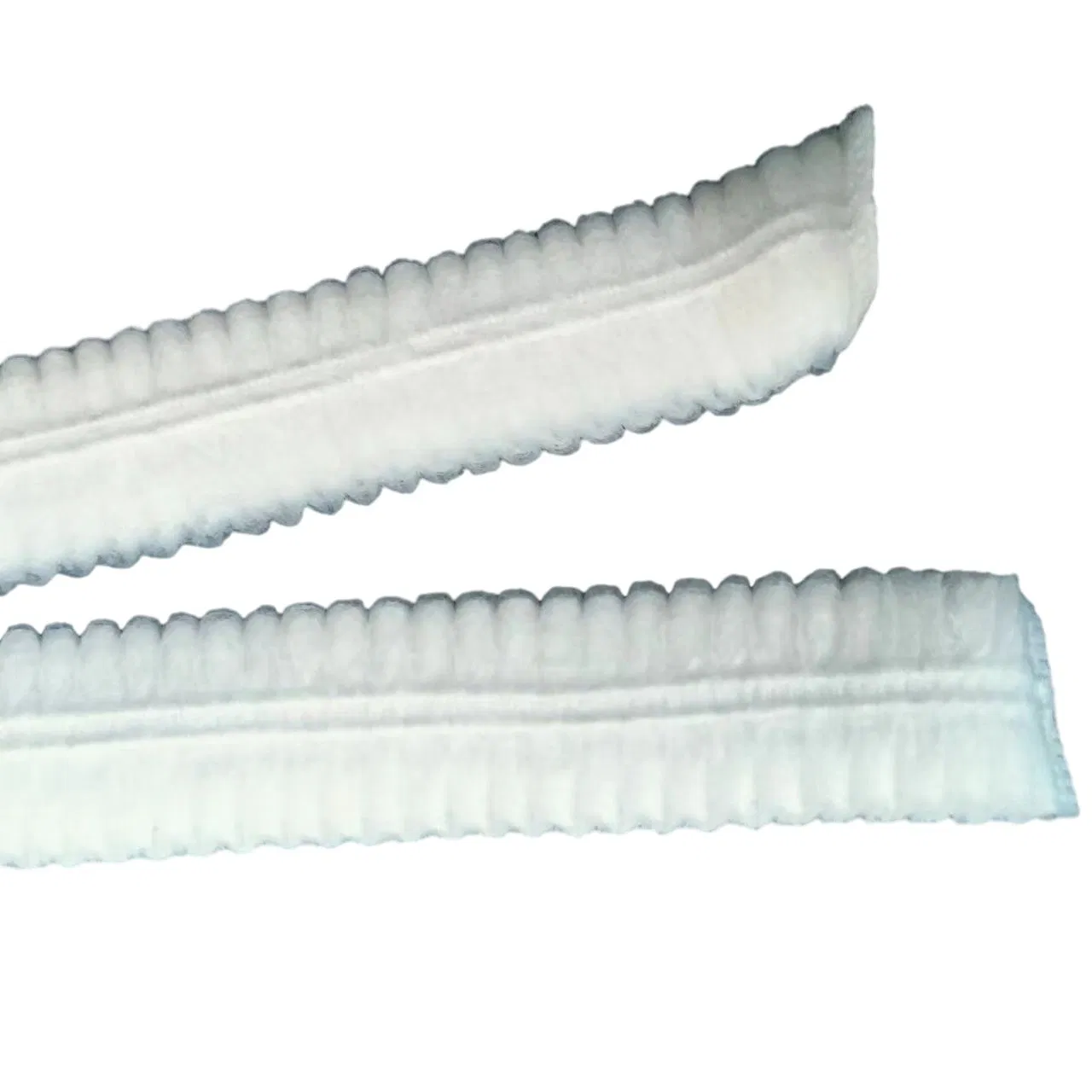 Disposable White Non-Woven Strip Cap Thickened Version