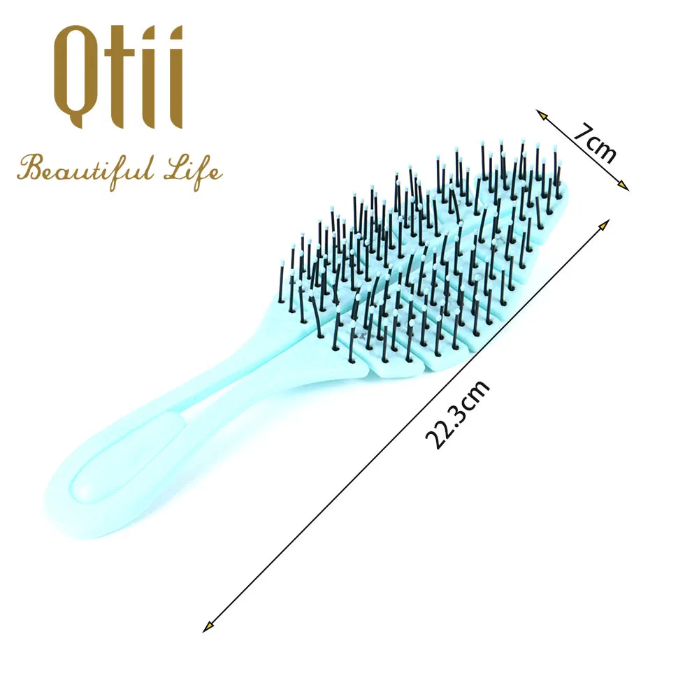Мини-расческа для распутывания волос с мягкой щетиной