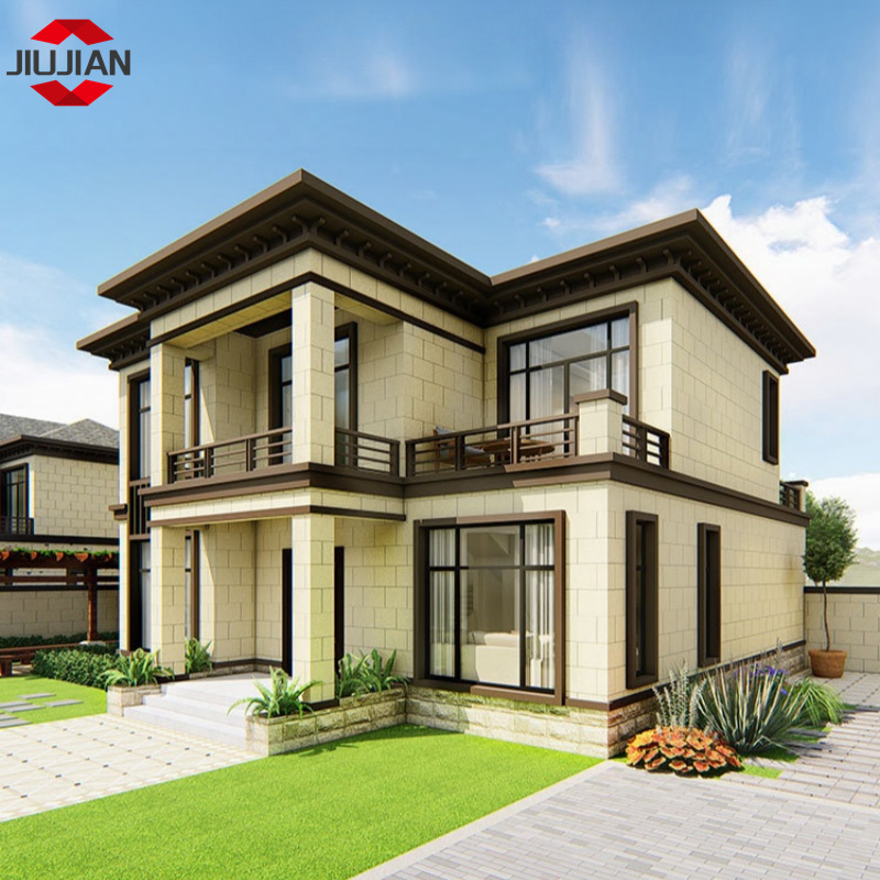 Prefabr Easy to Install Luxury Building House Light Steel Villa for Japan