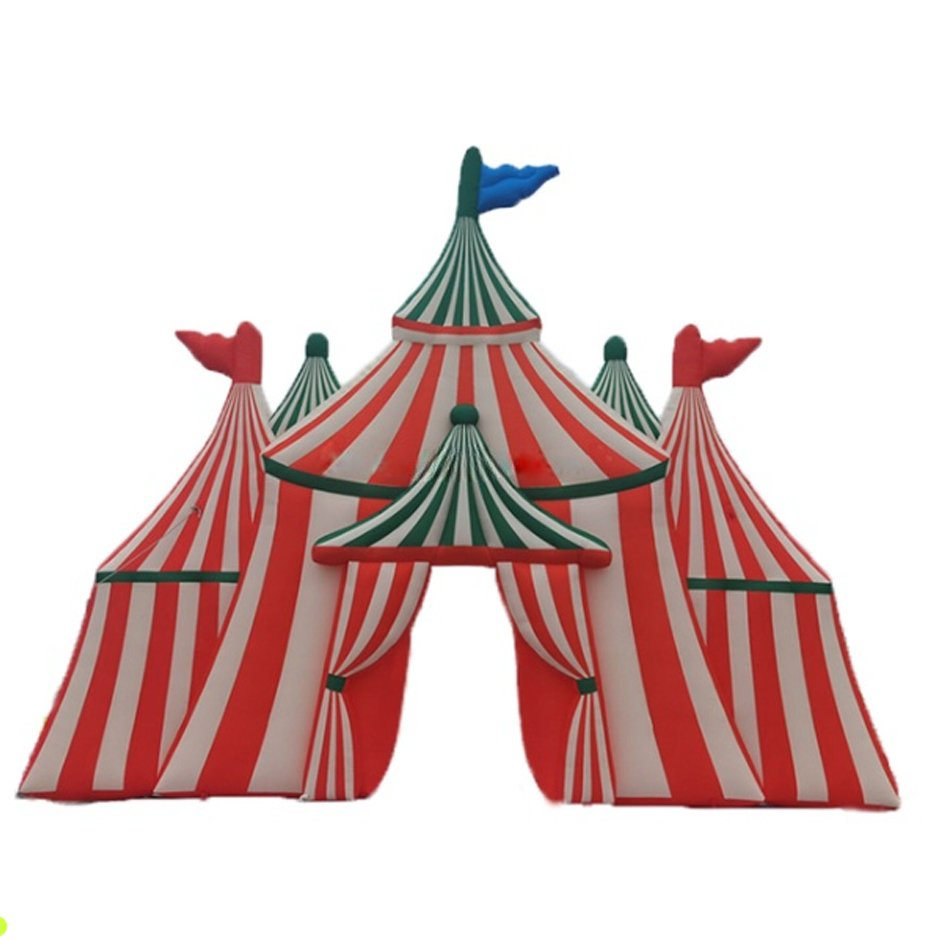 Giant Party Event Decoration Inflatable Circus Arch Entrance Carnival Arch
