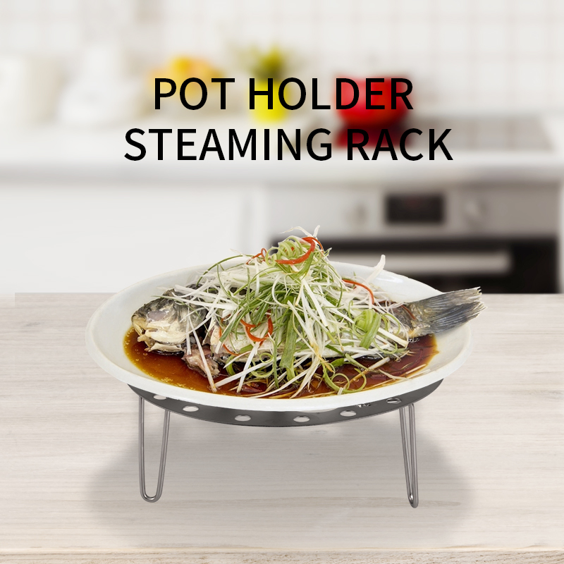 Metal Egg Rack Stainless Steel Steamed Egg Rack for Kitchen