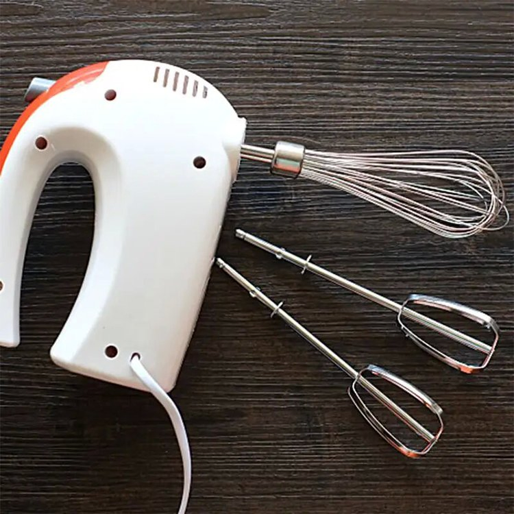 Standing Style 2 Bars Food Cake Mixer Wire Whisk Automatic Egg Beater