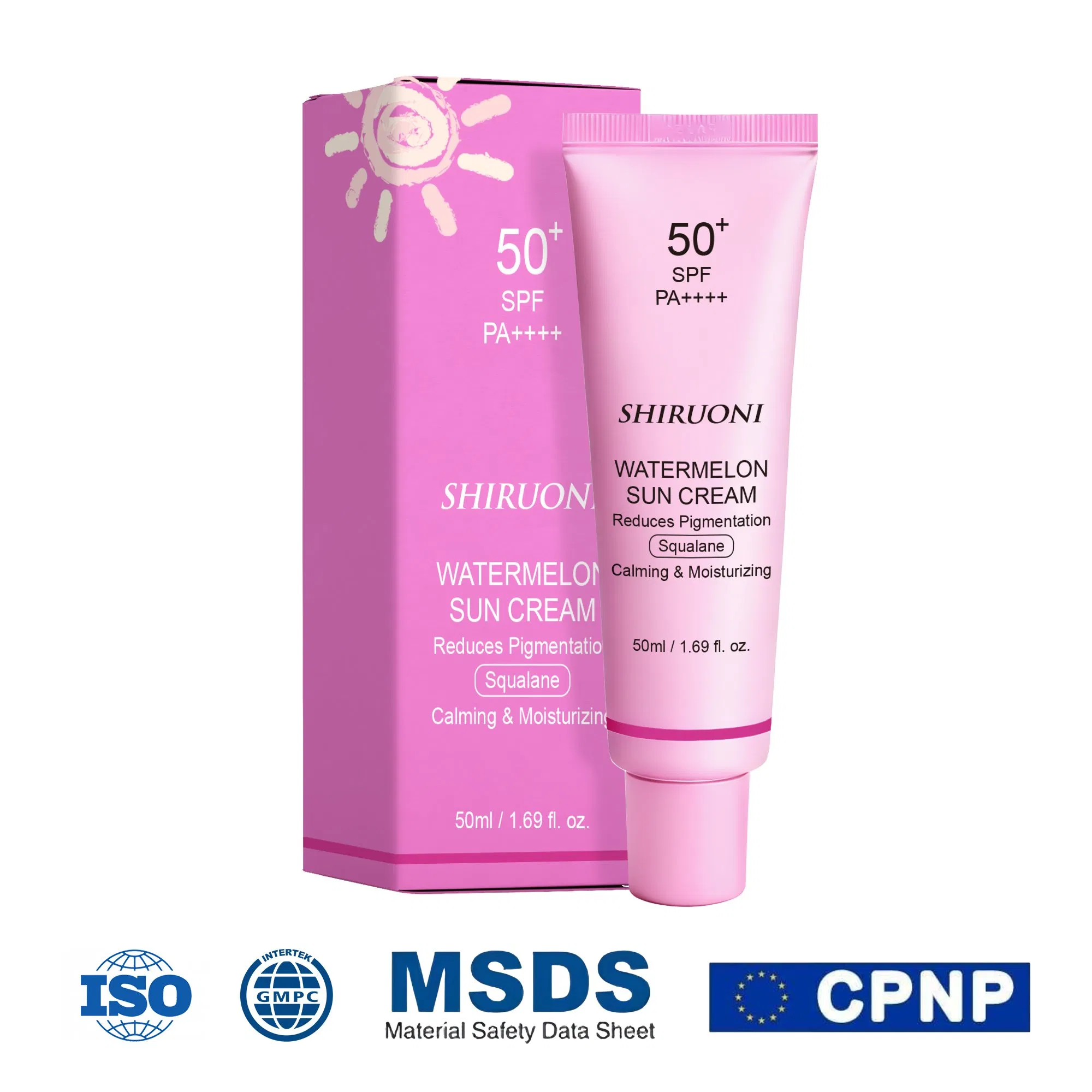 OEM Watermelon Sunscreen Calming Moisturizing Sunscreen