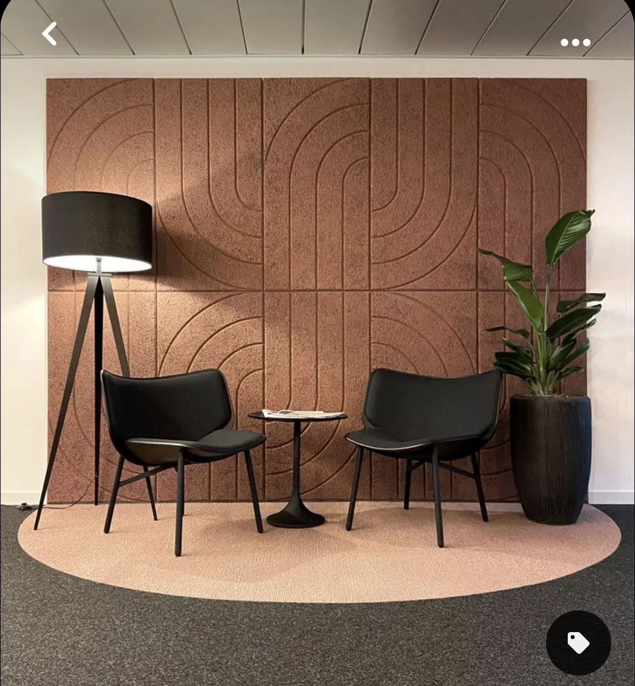 Customized Nailed Th-Nova Standard or Home Decoration Acoustic Slat Panel