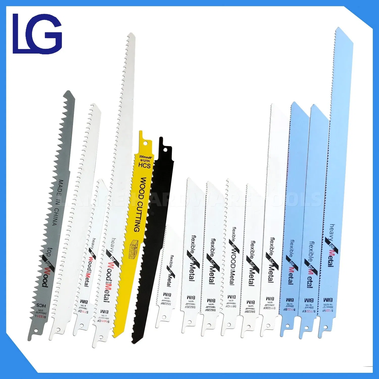 Cutting Woods /Pipe /Metal and Tray Bi-Metal Electric Reciprocating Saw Blade