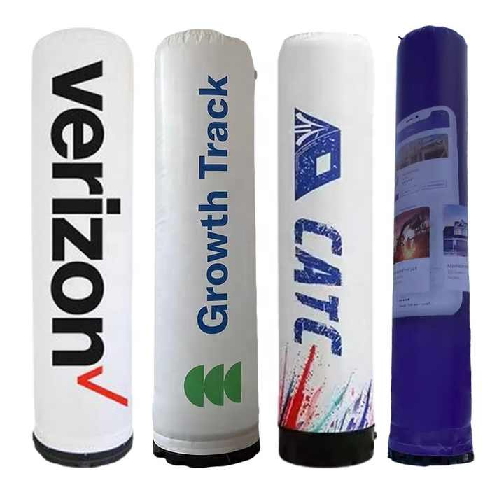 Advertising Inflatable Pillar, Inflatable Column Event Display, Outdoor Tradeshow Inflatable Tube