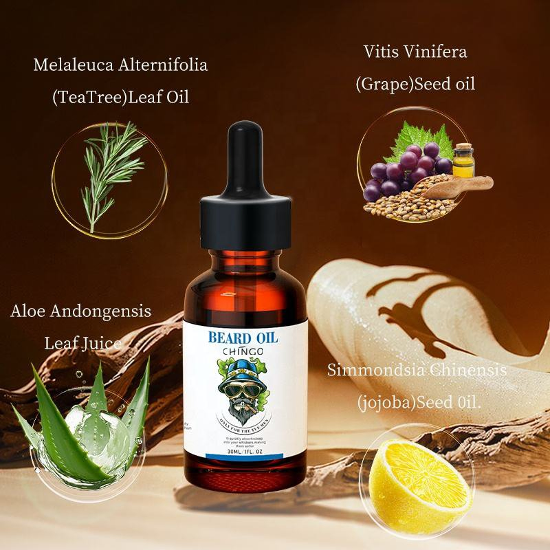 Organic Anti-Hair Loss Moisturizing Smoothing Beard Regrowth Oil