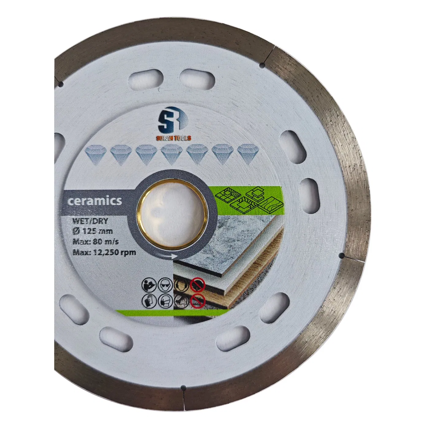 Super Thin Diamond Cutting Saw Blade for Tiles Ceramics Marble Porcelain