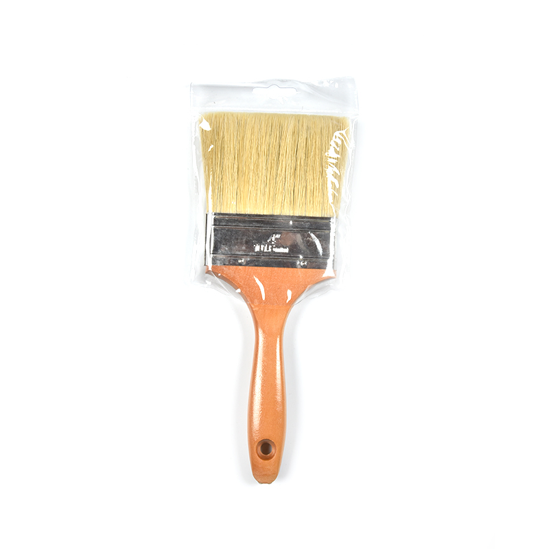 High Grade Bulk Professional Paint Brushes Set 1 2.5 3 4 Inch Wooden Handle with Plastic Bristles Material Hand Tools