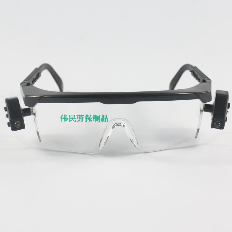 Lightweight Transparent Safety Glasses for Eye Protection at Work