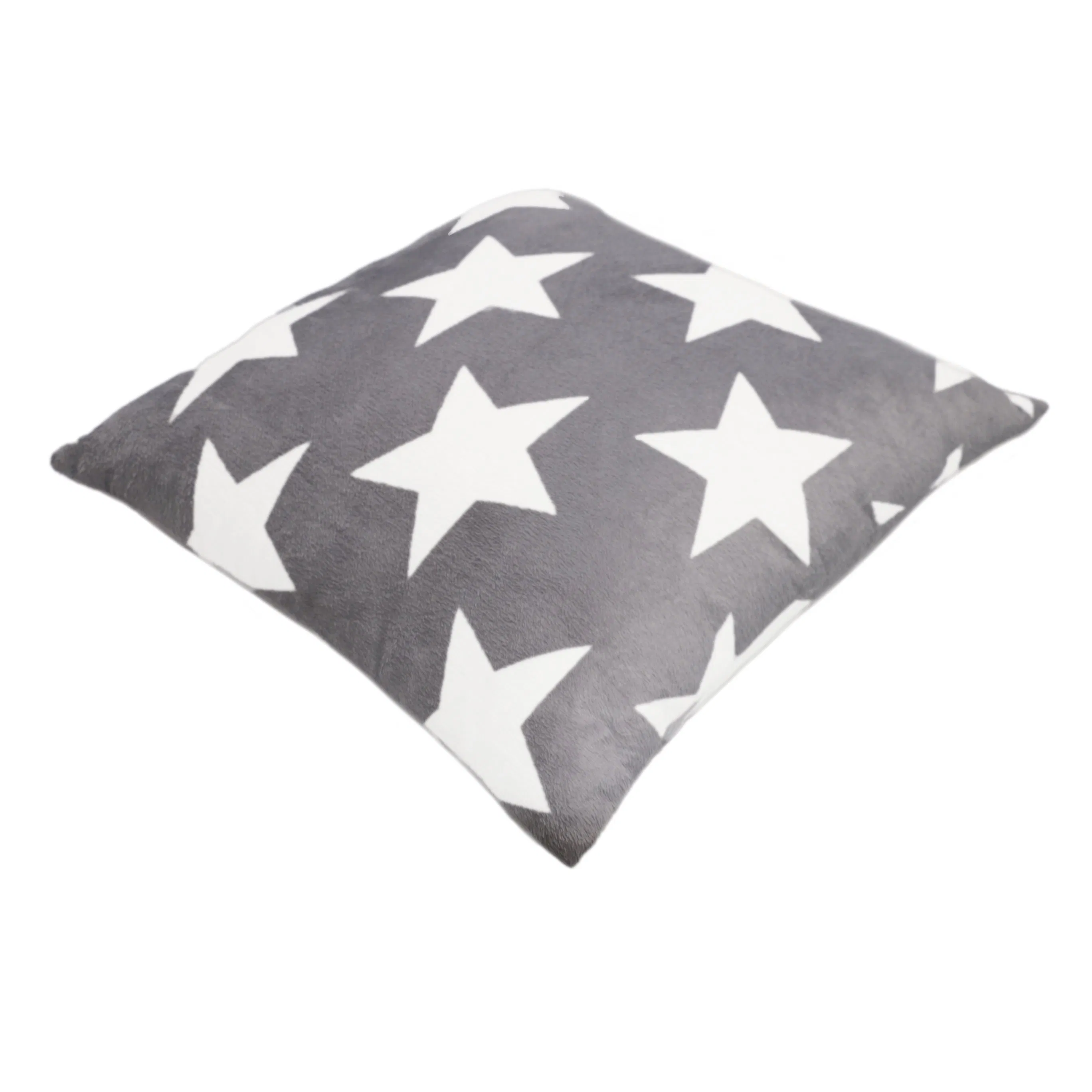 Диванная подушка Star Ultra-Soft, серая, 40x40 см
