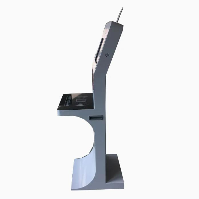 Library Touch Screen Kiosk with RFID Card Reader