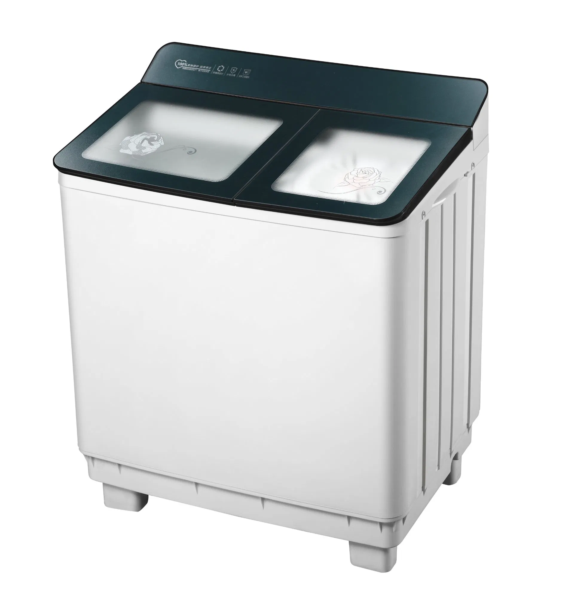 Double Tub Top Loading High Quality Semi-Automatic Washing Machine with Dryer