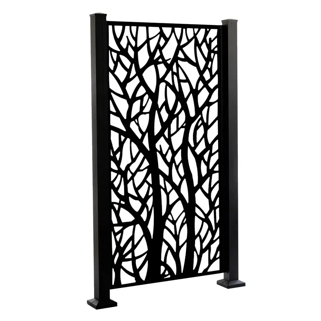 Customized Design Laser Cutting Aluminum Fence Private Screen Panel