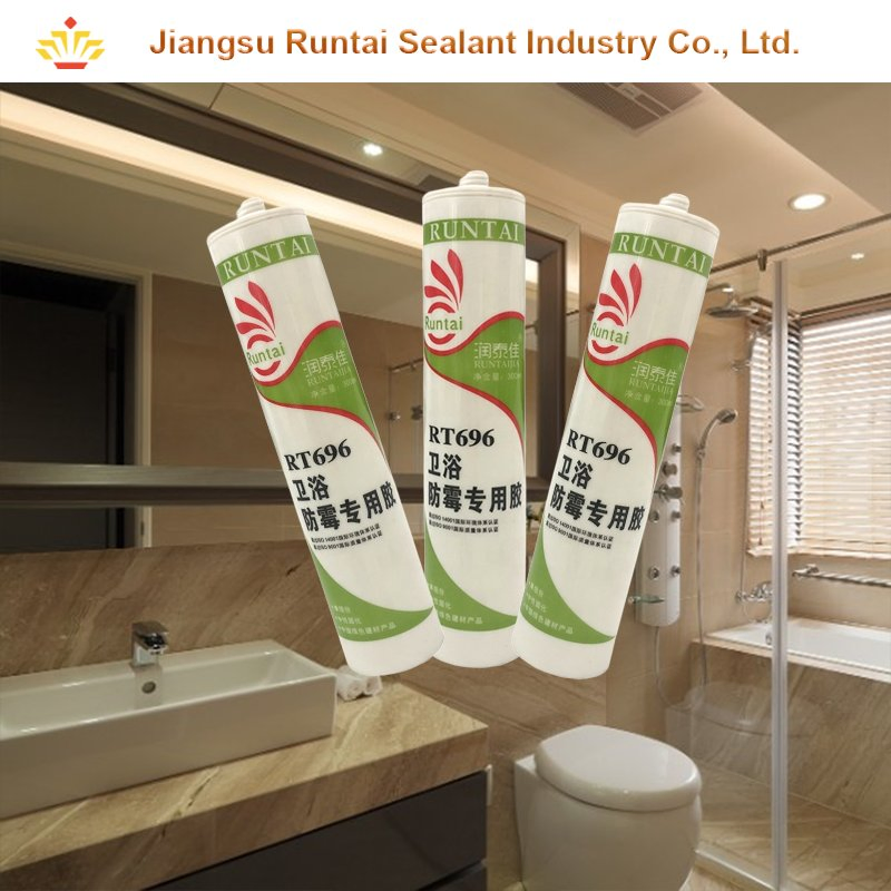 Fast-Acting Waterproof Silicone Sealant for Kitchen & Bath