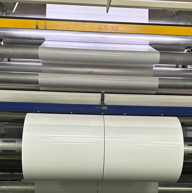 PE Label Film Manufacturer 78mic & 80mic & 82mic Self-Adhesive PE Label Base Film PE Label Stock