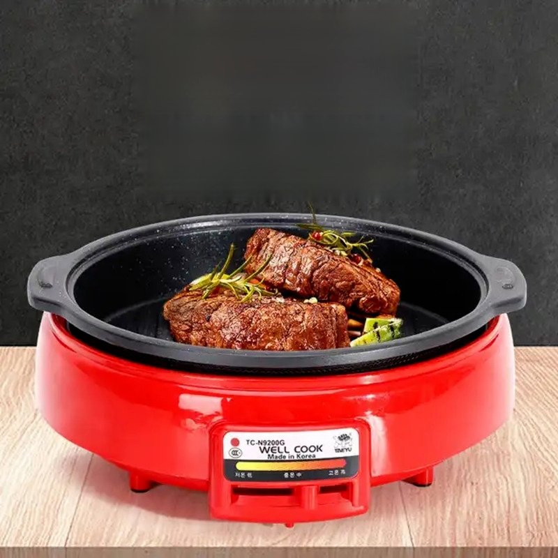 Worth Buying Red Tortoise Pot Aluminum Alloy Electric Hot Pot Cooking Pot Home Kitchen Appliance