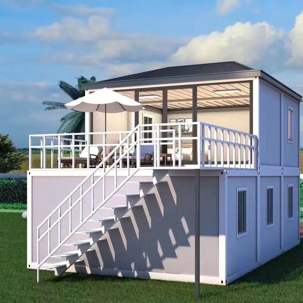 Fast Build Transportable Prefab House Tiny Container Prefab Home Office Modular Detachable Mobile Container House 20FT 40FT Customized Design Modern Hotel