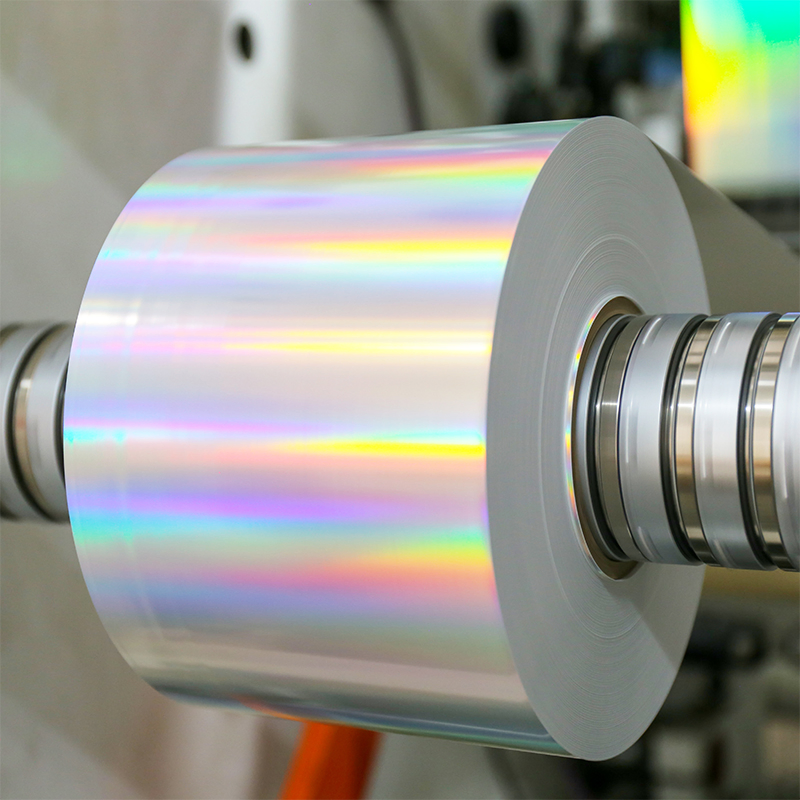 Color Laser Inkjet Printing Pet Self-Adhesive Material Holographic Sticker Label Roll