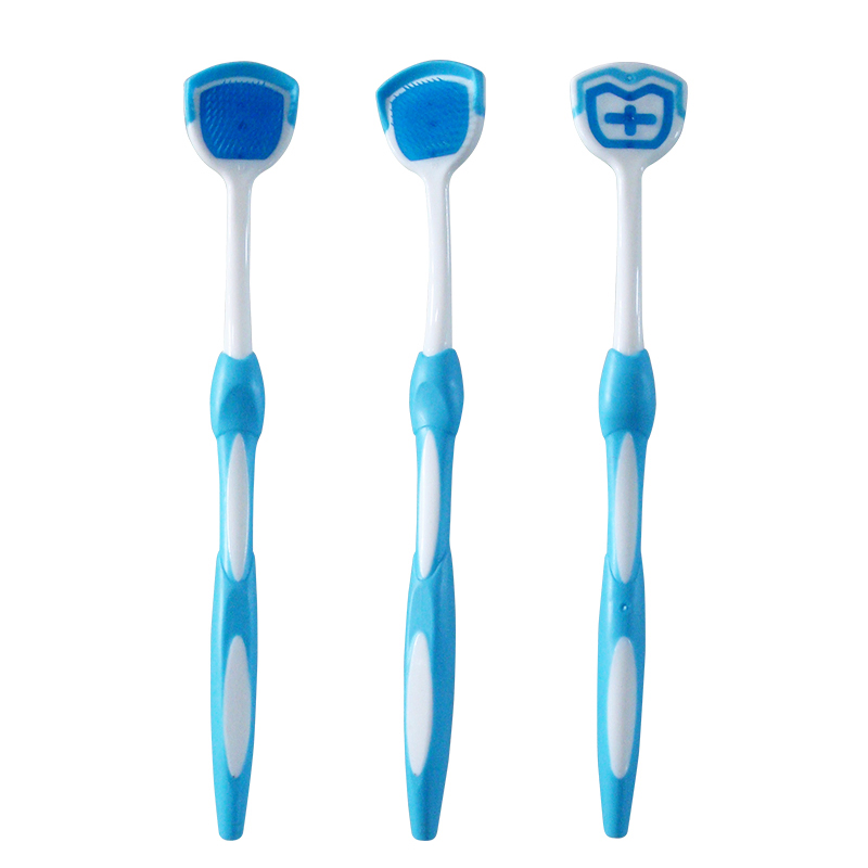 High Quality Nano Soft Bristles Tongue Scraper Tongue Cleaning