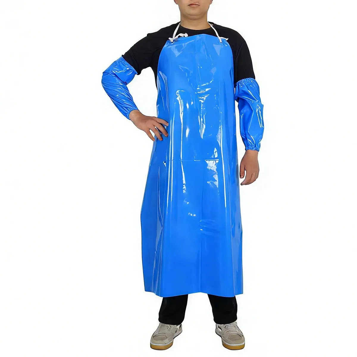 Processing Industry Durable Heavy Duty PVC/TPU Chemical Resistant Apron Waterproof Rubber Apron