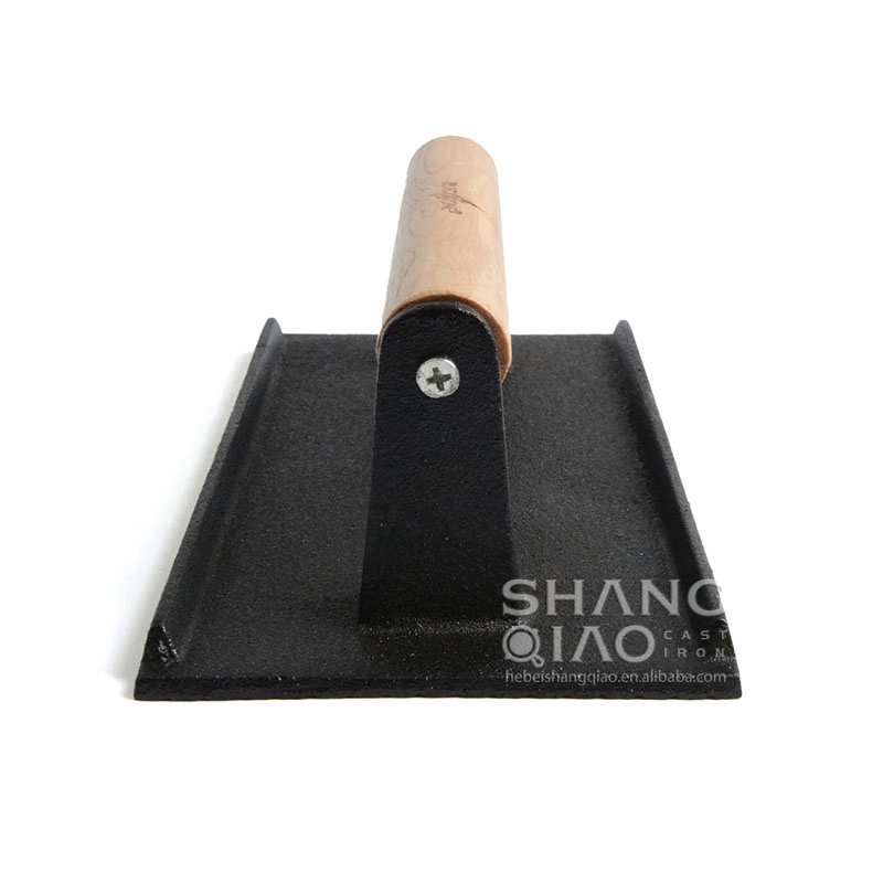 BBQ Hamburger Bacon Heavy Duty Press Grill Press Cast Iron Steak Weight