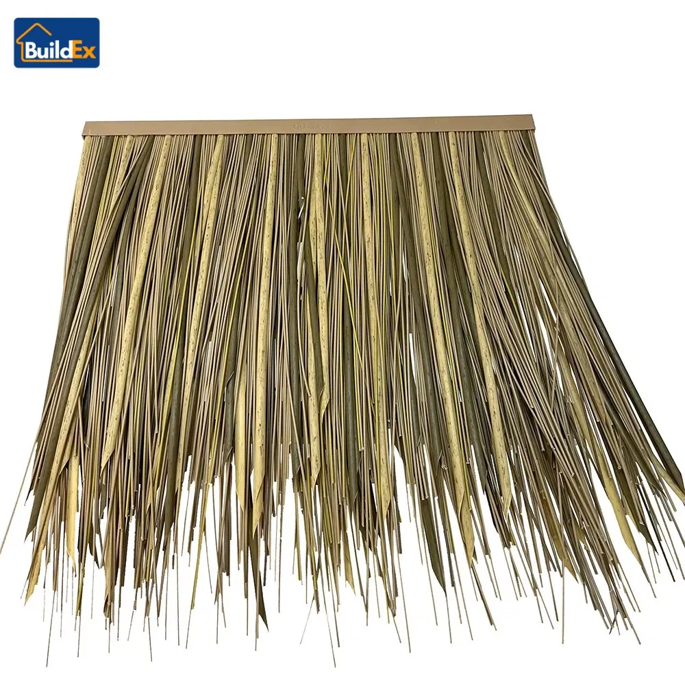 Handmade-Look Plastic Thatch Roof for Garden Gazebo and Outdoor Pergolas