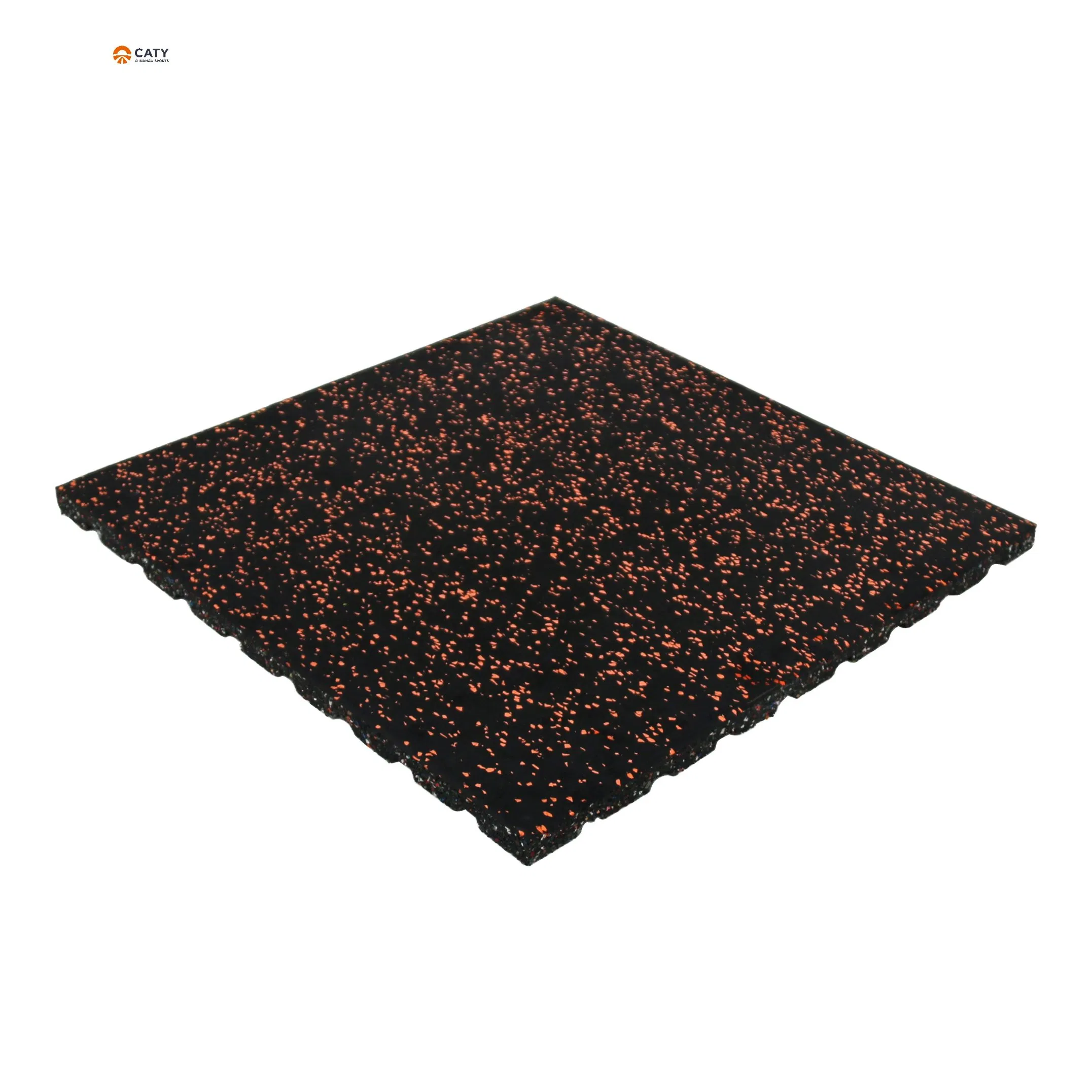 Professional Anti-Slip Gymnastics Mat Sports Rubber Flooring Gym EPDM Rubber Tile