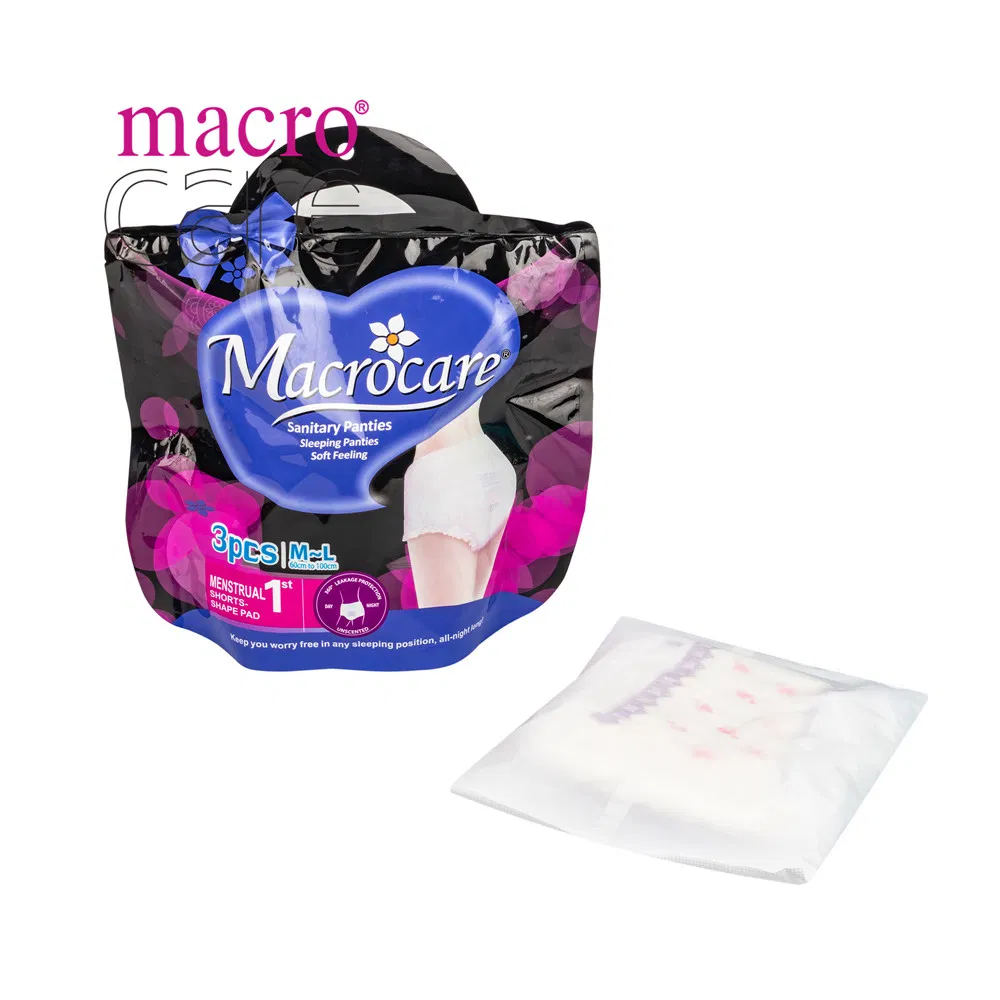 Macrocare Disposable Incontinence Womens Underwear Diapers, Disposable Lady Sanitary Menstrual Panties