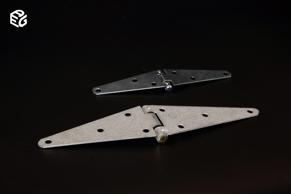 Factory Direct 6" Strap Hinge - 2.7mm Mechanically Galvanized Steel