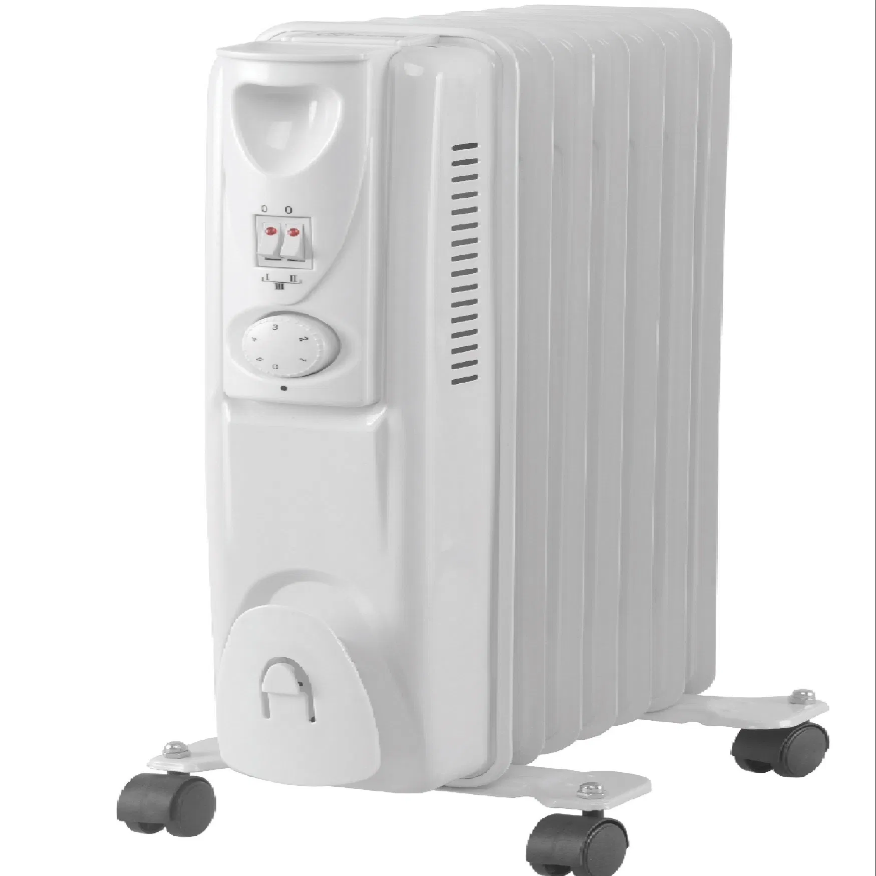 Freestanding 5/7/9/11/13 Fins Oil Filled Heater Portable Room Radiator Bathroom Heater