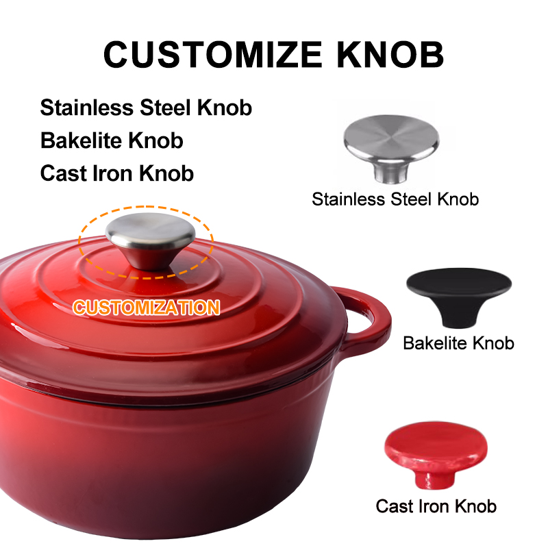 Enamel Cast Iron Casserole